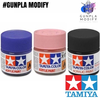 TAMIYA X16 X17 X18 สีสูตรอะคริลิค Acrylic 10 ml