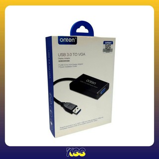 ONTEN รุ่น OTN-5201 ตัวแปรงสัญญาณ USB 3.0 to VGA Adapter