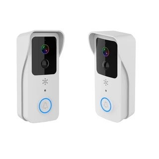 Tuya T32 กล้องกริ่งประตูกันน้ำ Wi-Fi 1080P แบบใช้ถ่านหรือต่อสายไฟ 16-24V สื่อสารสองทาง-Doorbell