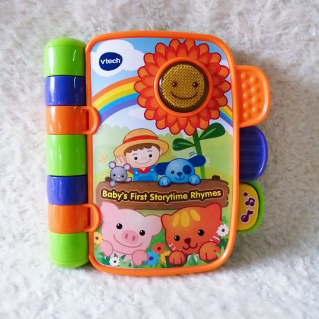 หนังสือเสียงเพลง​ Baby'first Storytime Rhymes​ Vtech​ ❣️