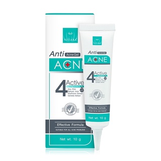 เจลแต้มสิว Anti acne gel Vitara10g