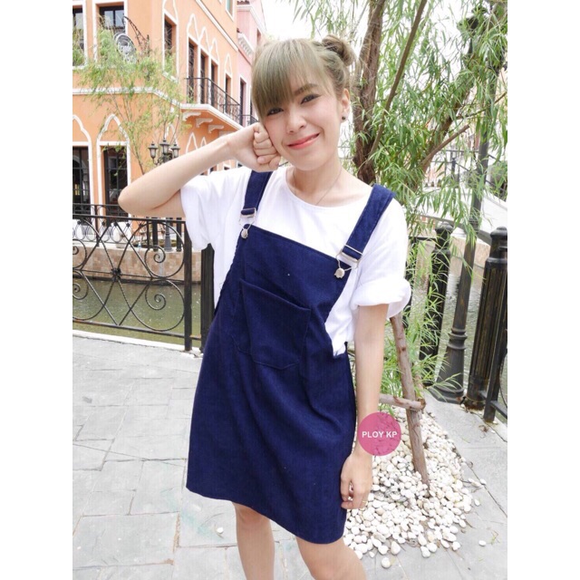 เอี๊ยม ผ้าลูกฟูก AA-14 ราคาถูก ราคา ขายส่ง รีวิว เดรส ลดราคา ขายดี นำเข้า ถูก สินค้าขายดี ชุด ราคาส่ง jumpsuit647