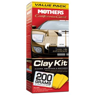 Mothers : MTH07240* สเปรย์ทำความสะอาดสีรถยนต์ Mothers California Gold Clay Bar System