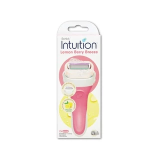Schick Intuition Lemon Berry Breeze Organic Lemon Razor 1pcs. With Blades 2pcs.