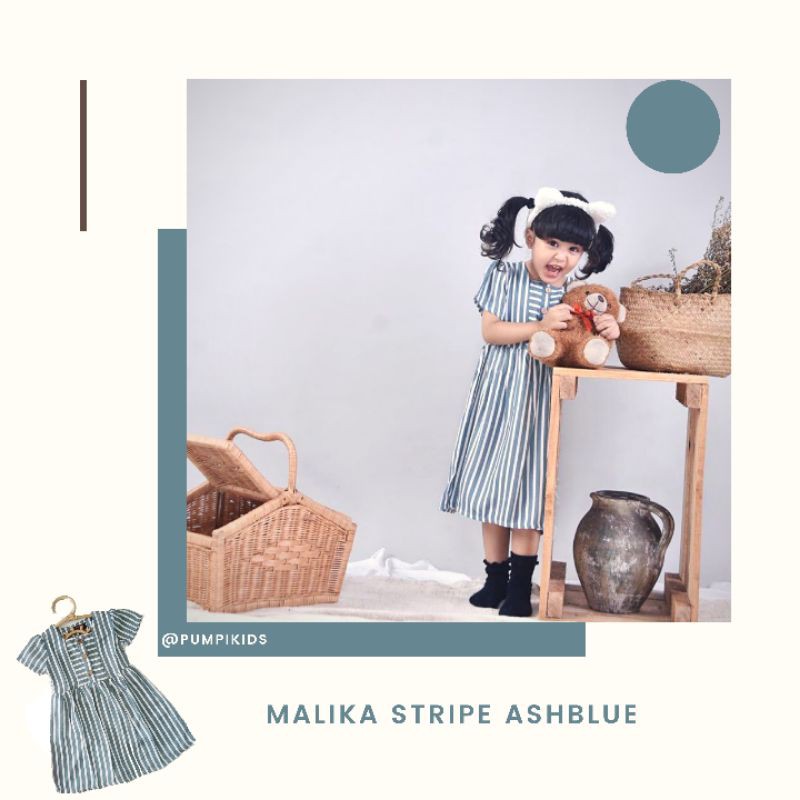 Malika เสื้อยืดลายทาง