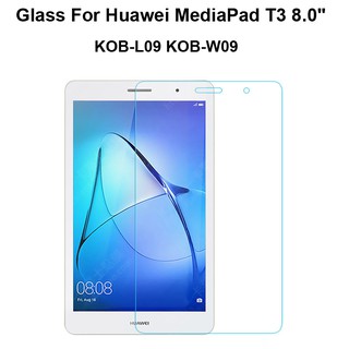 ป้องกันหน้าจอ หัวเว่ย Huawei MediaPad T3 8 KOB-L09 KOB-W09 8.0 Glass Screen Protector กระจกนิรภัย การป้องกันหน้าจอ