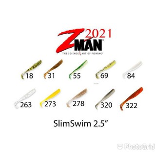 ปลายางZMAN SLIM Swimz