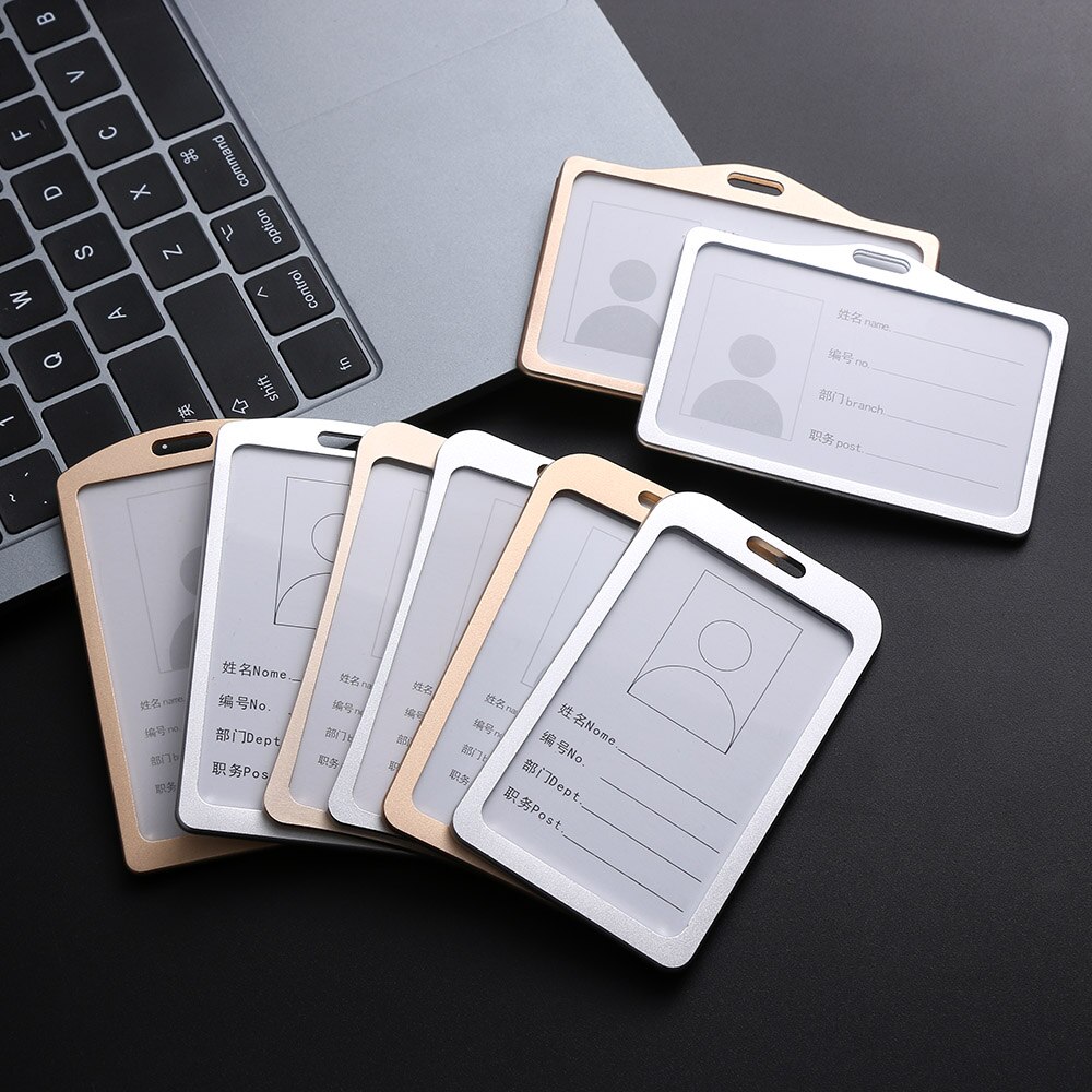 2021 อลูมิเนียมอัลลอยด์ชื่อทํางานผู้ถือบัตรธุรกิจทํางานบัตร รหัส ป้ายเชือกเส้นเล็กผู้ถือร้อนแนวตั้งโลหะ รหัส ธุรกิจกรณี