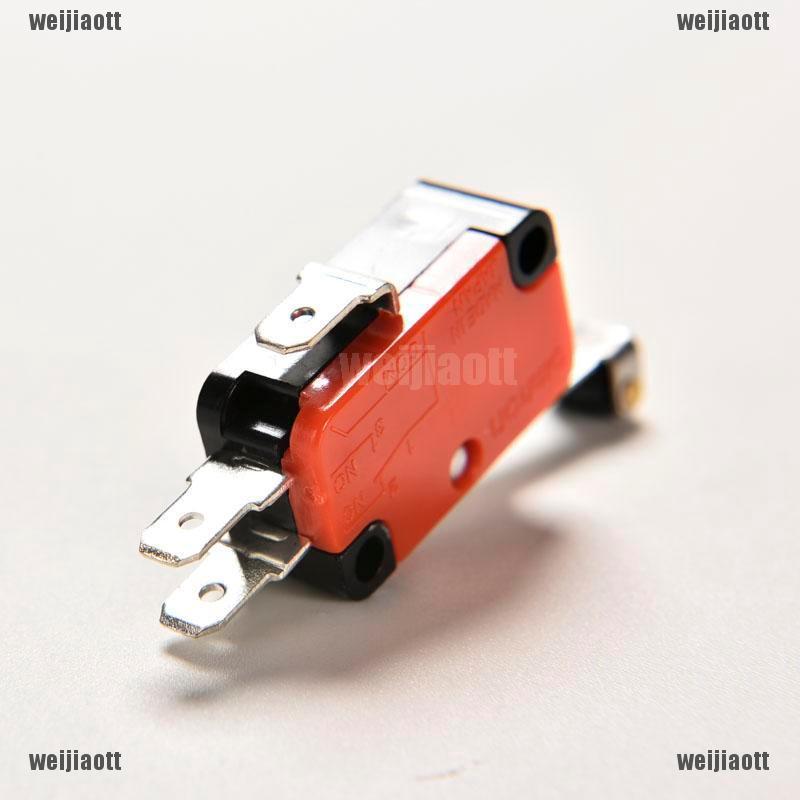 ใหม่ ไมโครสวิตช์บานพับประตู Roller Lever 15A V-156-1C25 1 ชิ้น