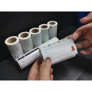 สติกเกอร์ ชื่อ ที่อยู่ สำหรับ จ่าหน้า พัสดุ 100 ดวง
