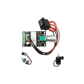 โปรโมชั่น : ตัวควบคุมความเร็วรอบมอเตอร์ 1203BB 6V 12V 24V 3A 80 วัตต์ DC PWM Adj