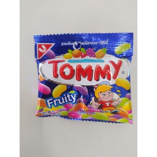 TOMMY ลูกอมเคี้ยวหนึบกลิ่นผลไม้ 18 กรัม ( 3 ห่อ)