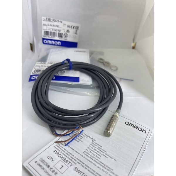 E2E-X2D1-N  0mroท Proximity Switch Sensor    เซ็นเซอร์ รุ่น E2E-X2D1-N ขนาด8มิล(2สาย NO)ใช้ไฟ12-24VD