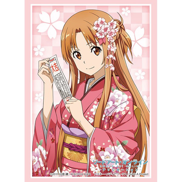 Bushiroad Sleeve Collection HG Sword Art Online Alicization "Asuna Yuuki" Kimono ver. - ซองใส่การ์ด, ซองการ์ด