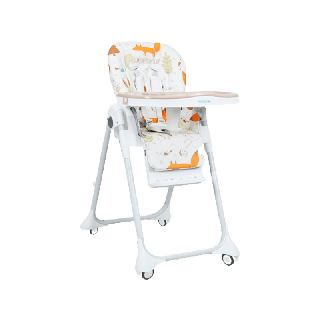 bebeplay เก้าอี้ทานข้าวเด็ก เก้าอี้ไฮแชร์ เก้าอี้ทรงสูง รุ่น colorful ใช้ได้นานตั้งแต่ 6 เดือน-5 ขวบ