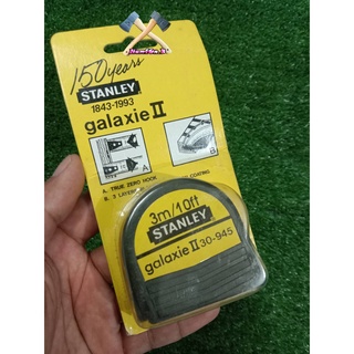 ตลับเมตร วินเทจ ยี่ห้อ STANLEY MADE IN U.S.A. รุ่นฉลองครบรอบ150 ปี รุ่นgalaxie ll 30-945 ยาว 3 เมตร/10ฟุต สินค้าหายาก