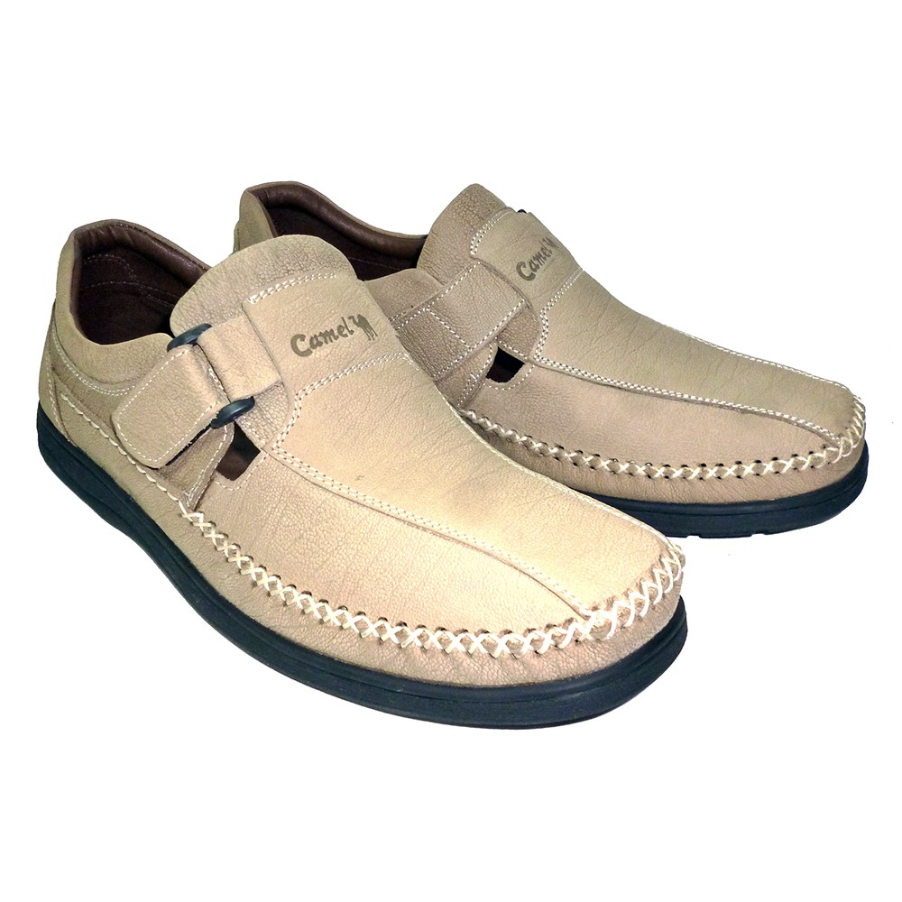 Camel حذاء جلد رجالي كاجوال CM-110 — صورة 6