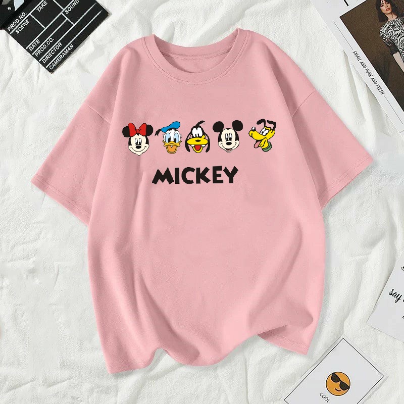 เสื้อยืดคอกลมผ้านิ่มใส่สบาย ลายแฟชั่นวินเทจ พร้อมส่ง T-278