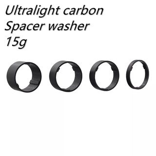 อะไหล่ถ้วยคอจักรยาน คาร์บอนไฟเบอร์ 28.6 มม. 15 กรัม 4 ชิ้น