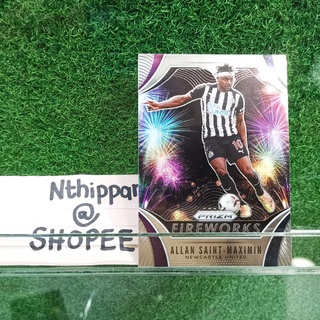 ขาย การ์ด Panini Prizm Premier League 2020-21 Firework Allan Saint Maximin Newcastle United การ์ดฟุตบอล การ์ดนักบอล สะสม