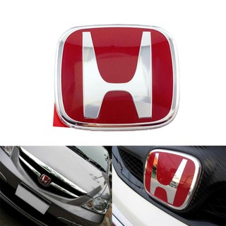 โลโก้ logo Hแดง สำหรับติดหน้ารถยนต์ Accord 2008 2009 2010 2011 2012 2013