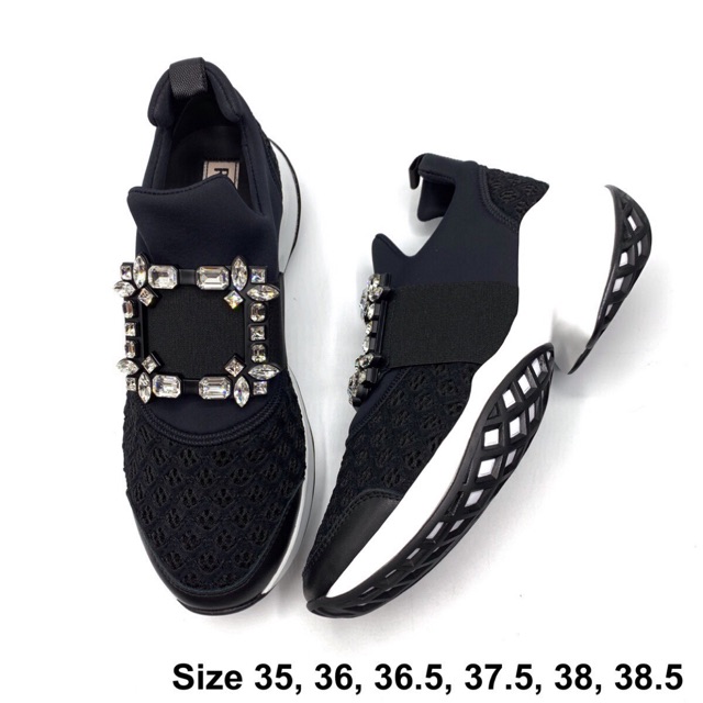 Roger sneaker size 38.5 black crystal from Ig : pop_brand_shop