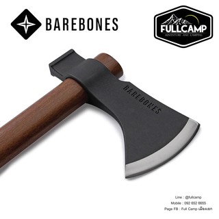 Barebones Field Hatchet with Sheath ขวานด้ามไม้ ขวานเล็ก ขวานตัดไม้ มาพร้อมซอง