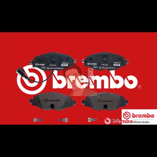 P85 126X ผ้าเบรกหน้าแท้ BREMBO รุ่น XTRA : AUDI (GA) 1.4 1.8 2.0 TFSI Audi TT ปี 14-&gt; A3 ปี12-&gt;, Q2 การันตีคุณภาพมาตร...