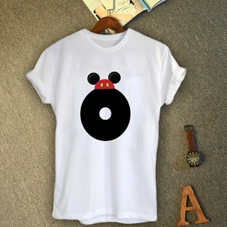 เสื้ออักษรลายหมวกมิกกี้ อักษร O