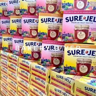 PECTIN ยี่ห้อ SURE JELL นำเข้าจาก สหรัฐอเมริกา ขนาด 49g เพคตินสกัดจากผลไม้ ใช้ทำแยม เพคตินทำซอสผลไม้ เพคติน เพ็คติน