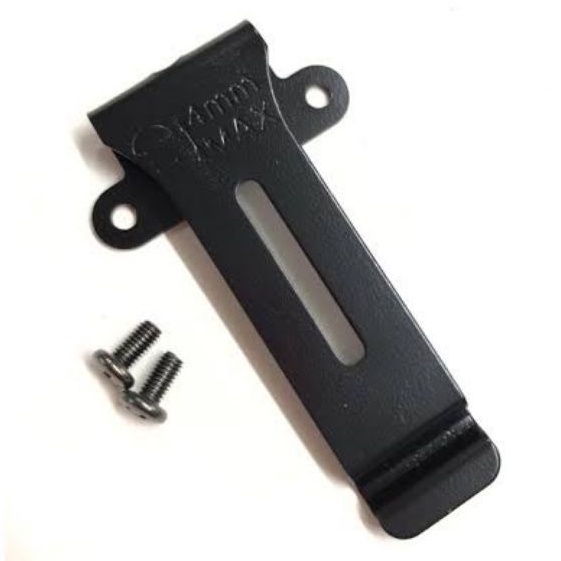 ที่หนีบเข็บขัด คลิปหลัง วิทยุสื่อสาร (แบบเหล็ก) IC-UV95,IC-UV97T,IC-V90,Viper