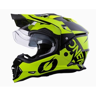 Oneal Sierra Helmet R V22. Neon Yellow Black