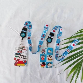 NEW labubu ลาบูบู สายคล้องคอสำหรับใส่บัตรลายการ์ตูนมีหลายแบบ