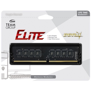 4GB (4GBx1) DDR4/2666 RAM PC (แรมพีซี) TEAM ELITE U-Dimm (TED44G2666C1901)