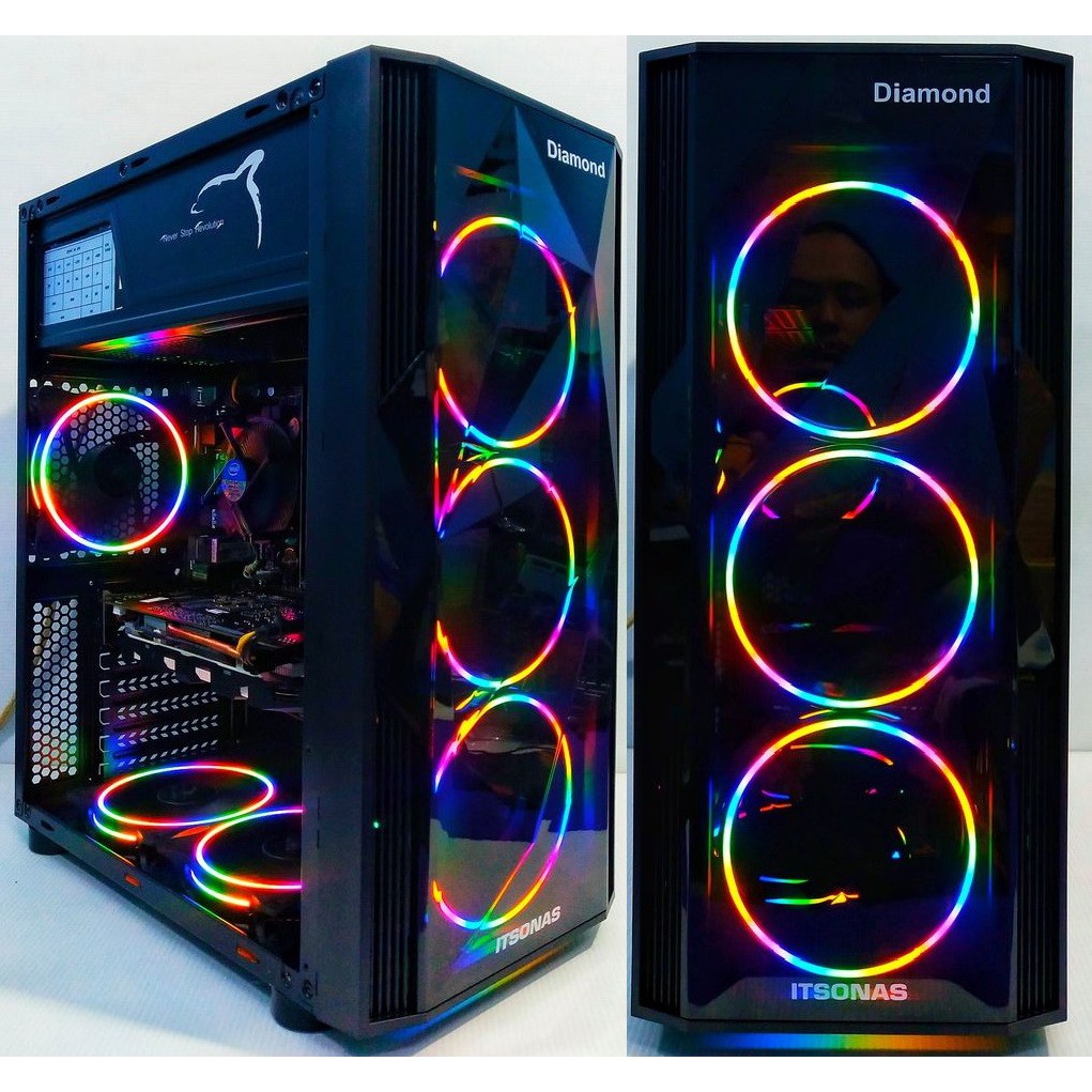 ❇️(โปรฯส่งฟรี)❇️#คอมพิวเตอร์พร้อมใช้แรงๆ #SET #I7_4790 #GTX_1050 #RAM_8G #SSD_240G #HDD_1TB