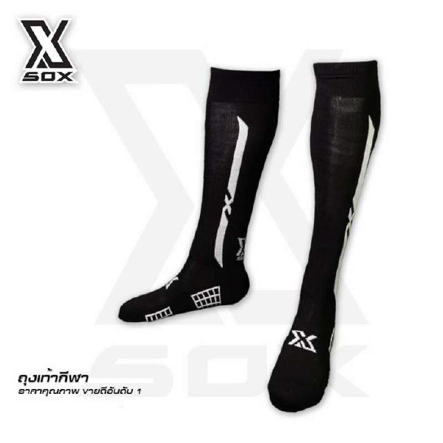 [ลด 15% ใส่โค้ด NEWS375] ถุงเท้าฟุตบอลเบสิคSOX  SOX17001