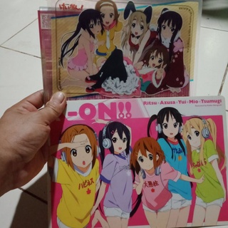 โปสเตอร์ พลาสติก แผ่นแข็ง รองเมาส์ได้ อนิเมะ K-ON K ON POSTER A5 ANIME