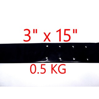 ถุงเพาะชำ ถุงปลูกป่า ไซส์พิเศษ 3"x15" 0.5 Kg ถุงเพาะ ถุงชำต้นไม้ Seeding black bag Nursery bag 0.5 KG