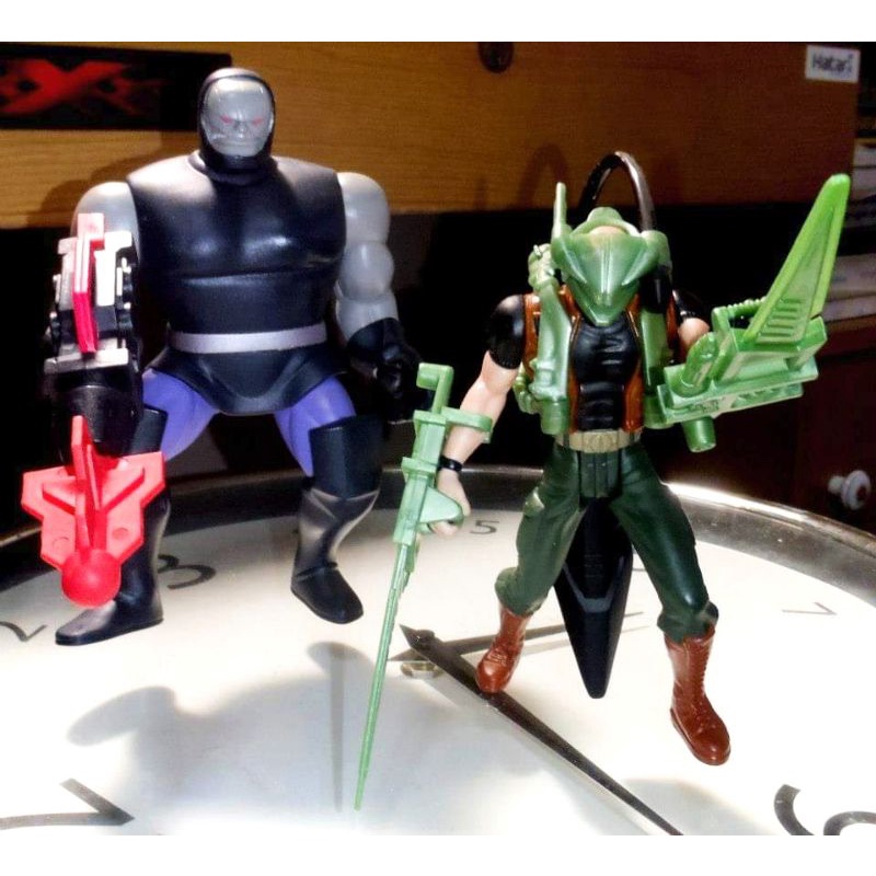 Action Figure Darkseid & Lex Luthor