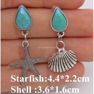 ต่างหู Starfish Shell Bohemia