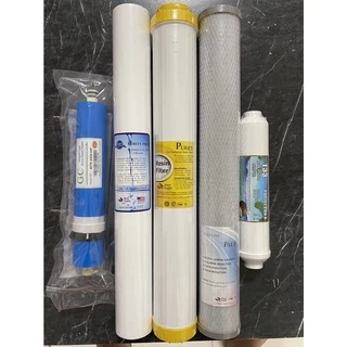 Set.3 ไส้กรองน้ำ RO 5 ขั้นตอน 20นิ้ว PP/Resin/CTO เมมเบรน 150 / Post carbon 10 นิ้วตู้กดน้ำหยอดเหรียญและเครื่องกรองน้ำ