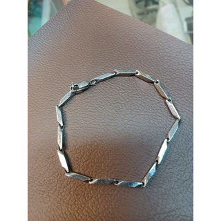 สร้อยข้อมือสแตนเลสโซ่แบน