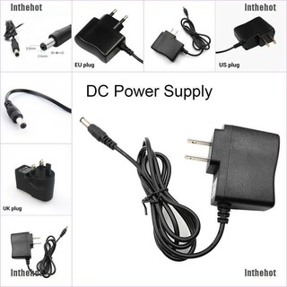 Inthehot อะแดปเตอร์ชาร์จ 12v 0.5 A AC / DC สําหรับกล้องวงจรปิด DVR