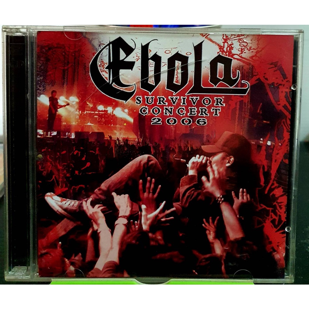 ซีดีเพลง CD EBOLA SUVIVOR CONCERT2006 บันทึกการแสดงสด