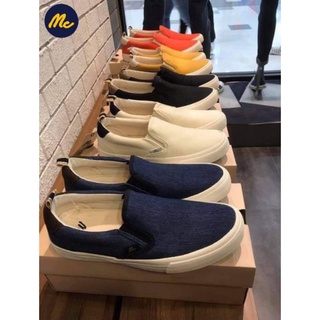 🌈 ❣︎ (พร้อมส่ง) Mc jeans รองเท้า 𝙎𝙇𝙄𝙋 𝙊𝙉 แท้ 💯%✅⚡ สำหรับผู้หญิงและผู้ชาย