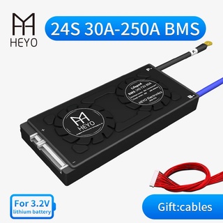 Heyo 72V E-Bicycle 3.2V 24S BMS LiFePO4 Lipo LFP PCBA 30A 40A 60A 80A 100A แบตเตอรี่สําหรับดูแลระบบจักรยาน