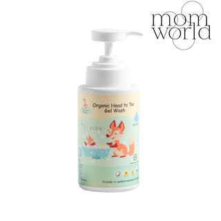 TINNIE TINIE ORGANIC HEAD TO TOE GEL WASH 50 ml. ทินนี่ ไทนี่ เจลอาบน้ำและสระผมเด็กออร์แกนิค 50 มล.