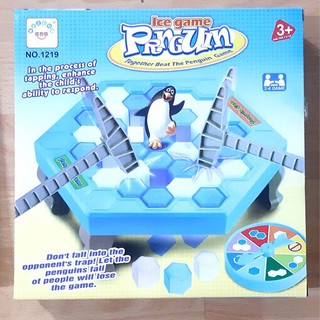 ของเล่นเด็ก Save penguin เกมส์ทุบน้ำแข็ง ของเล่นเด็ก ฝึกไหวพริบ ของเล่นเสริมพัฒนาการ เล่นได้2-4คน TY121