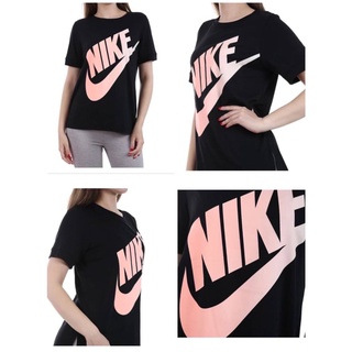 nike เสื้อยืดแขนสั้นออกกำลังกายผู้หญิง