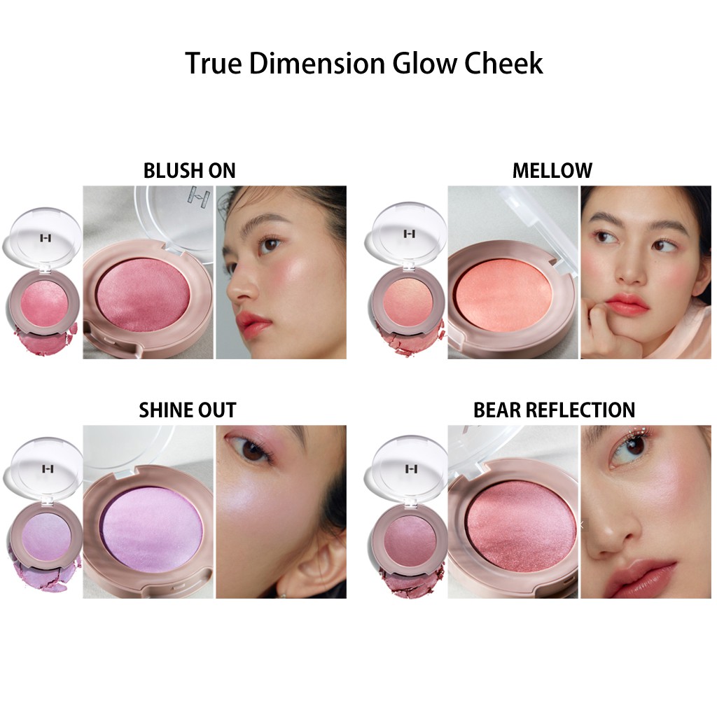 hince True Dimension Glow Cheek G001 - チーク